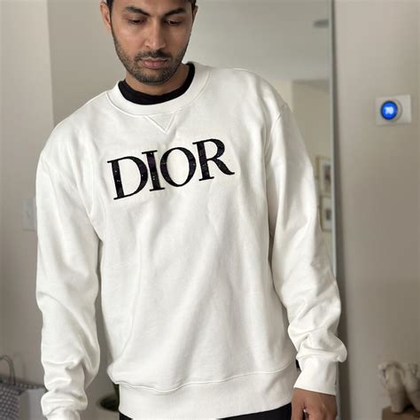 dior men's sweatshirt|dior men's christmas sweatshirt.